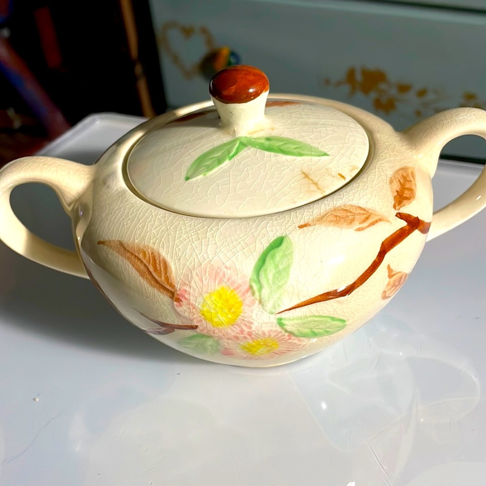 Vintage Nasco Japan antique sugar bowl 1930-1940’s .,